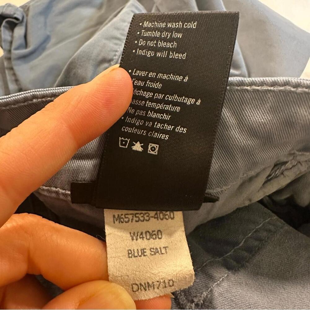 Paige Size 28 Normandie Slim Straight Leg Men's Chinos Pants In Blue Salt - Picture 9 of 11